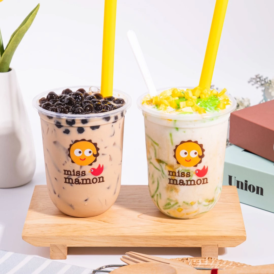 น้ำพุดดิ้งเฉาก๊วยไต้หวันเย็นพร้อมดื่ม