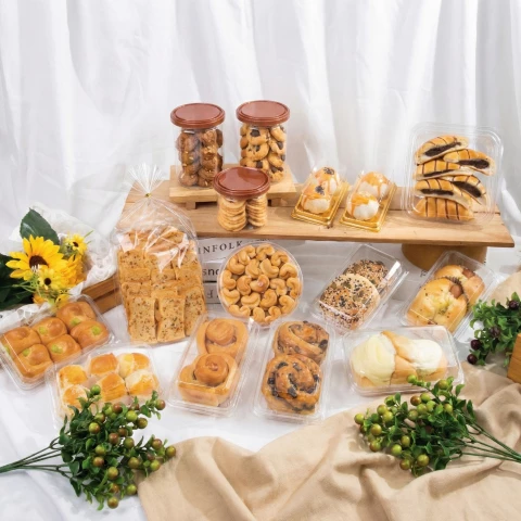 เบเกอรี่สำเร็จรูปพร้อมแพ็คเกจ