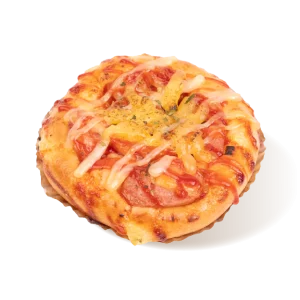 พิซซ่าไส้กรอกไก่ (ไส้กรอกไก่ + ชีส)