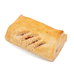 พายไส้กรอกไก่หนังกรอบ