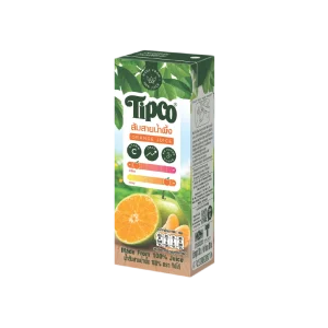 น้ำส้มสายน้ำผึ้ง ทิปโก้น้ำผลไม้แท้ 100% (200 ml.)