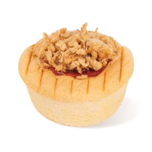 มาม่อนเค้กวานิลลา หมูหยองพริกเผา