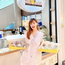 มิส มาม่อน ขอบคุณคุณลูกค้าที่น่ารัก K. @framenichareee รักมาม่อนเค้ก หวานน้อย ได้สุขภาพ 