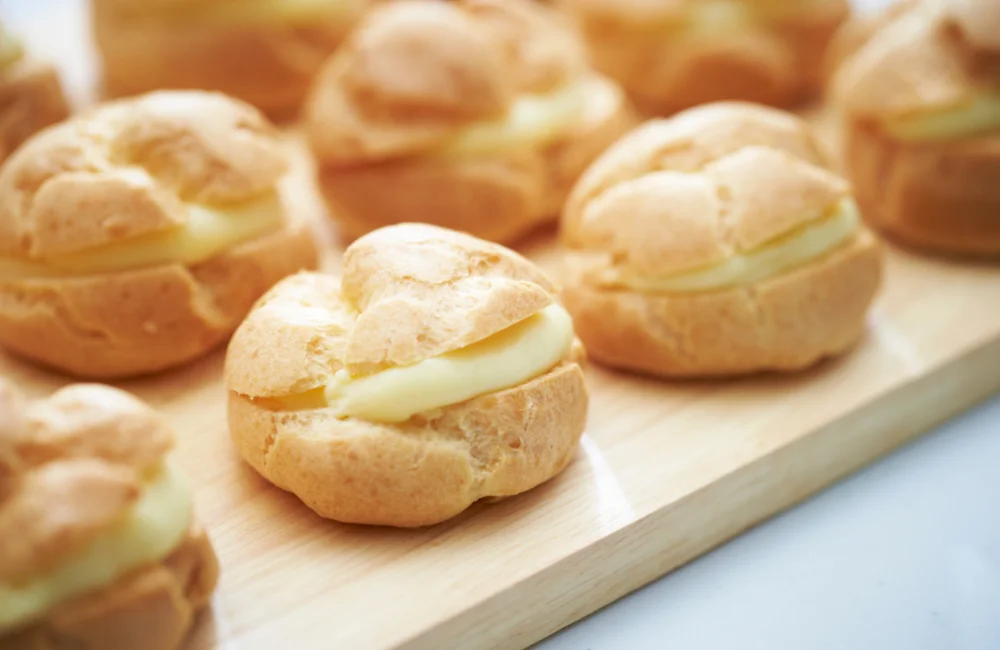 แจกสูตรทำเอแคลร์กับชูครีม