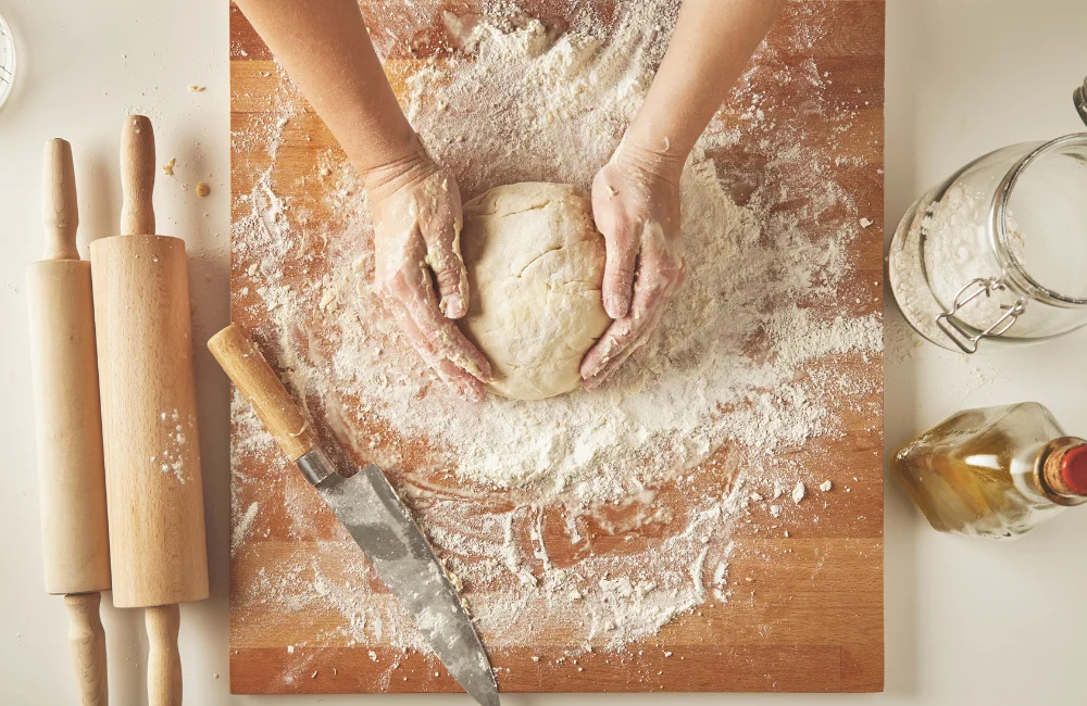 วิธีทำขนมปังเกลือเกาหลี