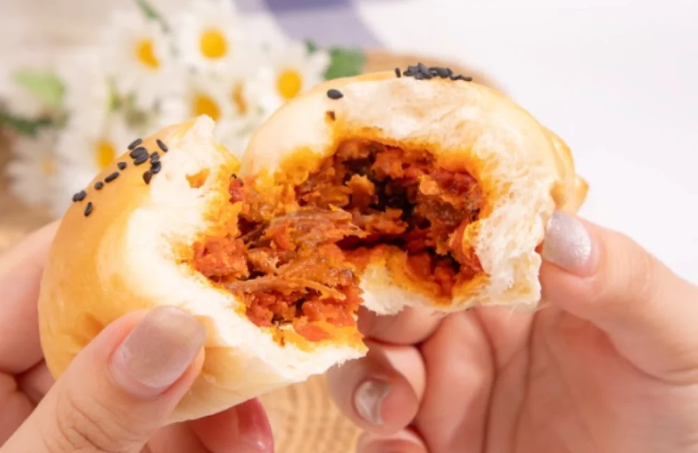 ขนมปังไส้หมูแดงฮ่องกง